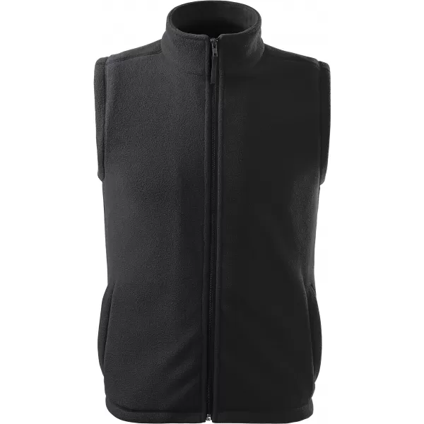  Fleecová unisex vesta ALTISPORT NoPrint NP/ALU815 EBENOVO SIVÁ 