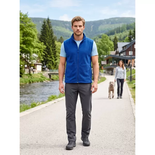  Fleecová unisex vesta ALTISPORT NoPrint NP/ALU815 KRÁĽOVSKÁ MODRÁ 