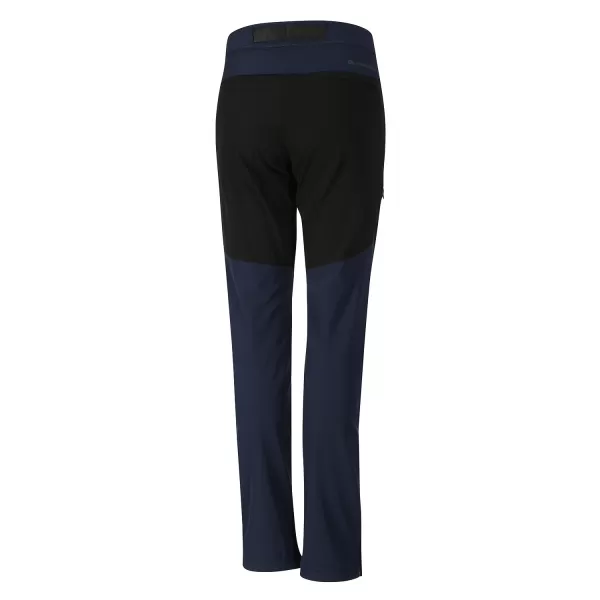  Ženské softshell nohavice ALPINE PRO AKANA LPAD698 MODRÝ INDIGO 
