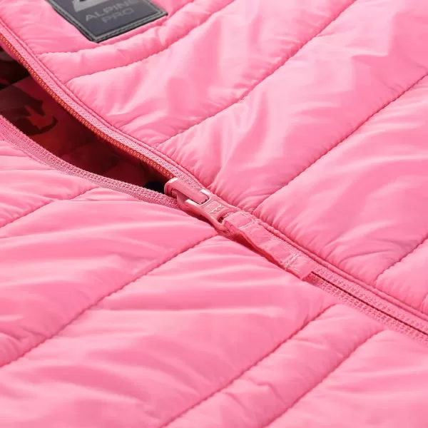  Detská obojstranná bunda Hi-Therm ALPINE PRO DOUWO KJCD336 RUŽOVÝ 