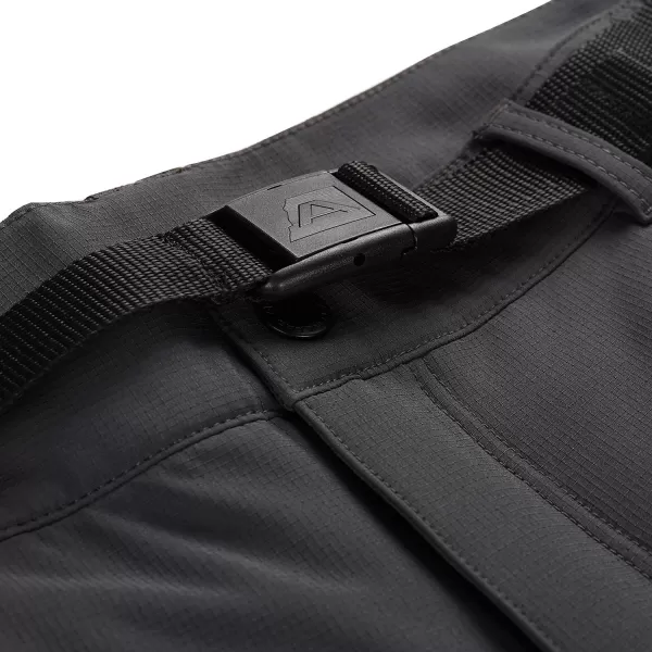 Pánske softshell nohavice ALPINE PRO CORB MPAD672 TMAVO ŠEDÝ 