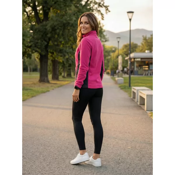  Dámska fleecová mikina ALTISPORT NoPrint NP/ALW825 PURPUROVÁ 