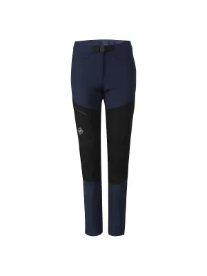 Ženské softshell nohavice ALPINE PRO AKANA LPAD698 MODRÝ INDIGO