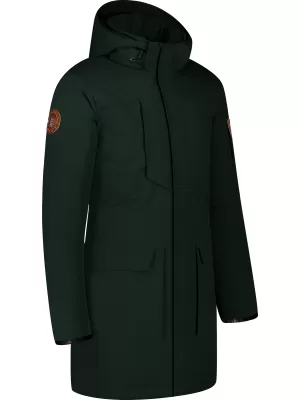 Pánsky zimný kabát NORDBLANC IGLOO NBWJM8060 TMAVO zelená