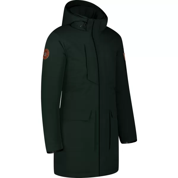  Pánsky zimný kabát NORDBLANC IGLOO NBWJM8060 TMAVO zelená 