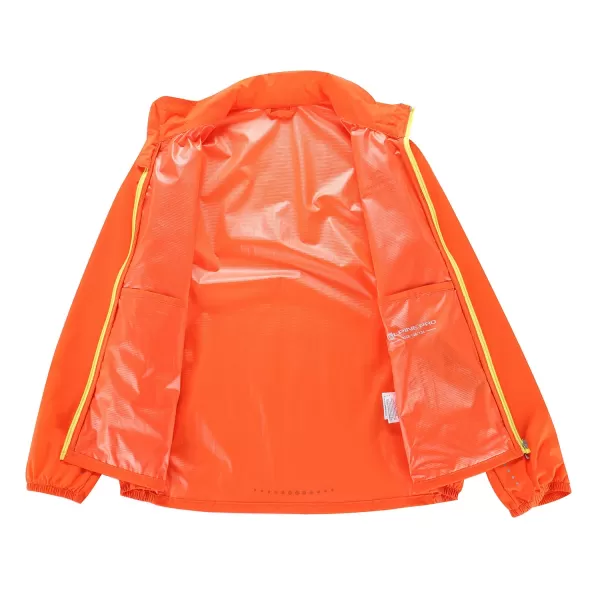  Baby Ultra -Light bunda ALPINE PRO SPINO KJCC319 ORANŽOVÝ 