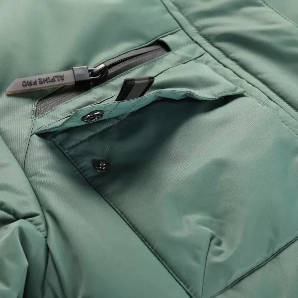  Dámska bunda ALPINE PRO Werda LJCD644 GREEN 