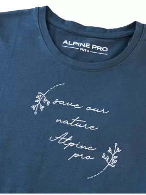 Tričko ALPINE PRO BADENA LTSY007 MODRÝ
