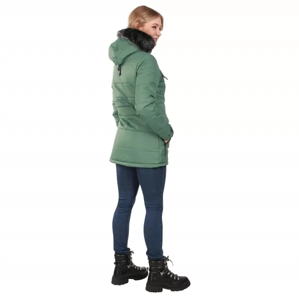  Dámska bunda ALPINE PRO Werda LJCD644 GREEN 