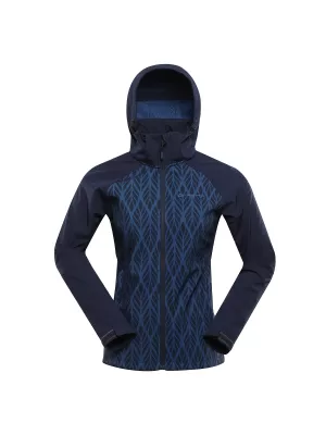 Dámska bunda softshell ALPINE PRO HOORA LJCD590 MODRÝ INDIGO
