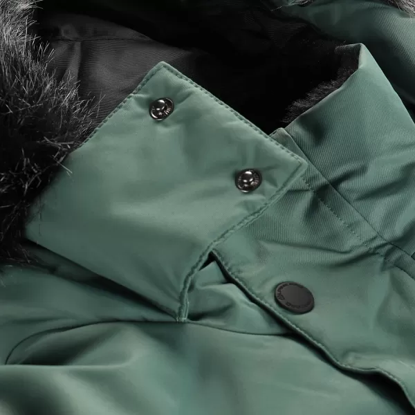  Pánska bunda ALPINE PRO WERD MJCD681 zelená 