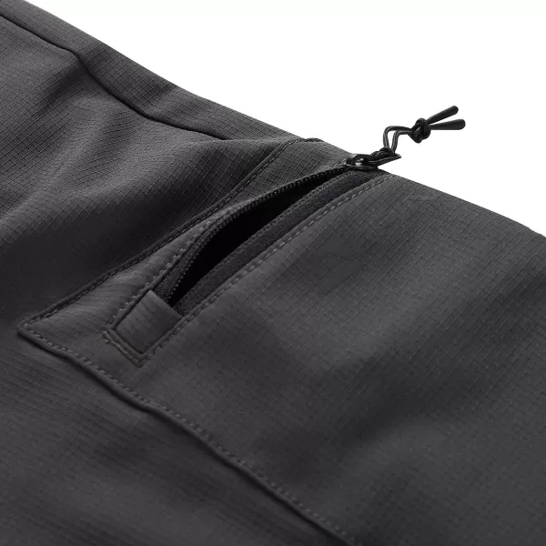  Pánske softshell nohavice ALPINE PRO CORB MPAD672 TMAVO ŠEDÝ 