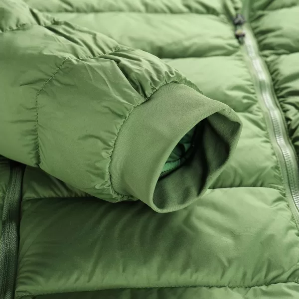 Pánska zimná bunda perie ALPINE PRO ROGIT MJCD621 ZELENÝ 