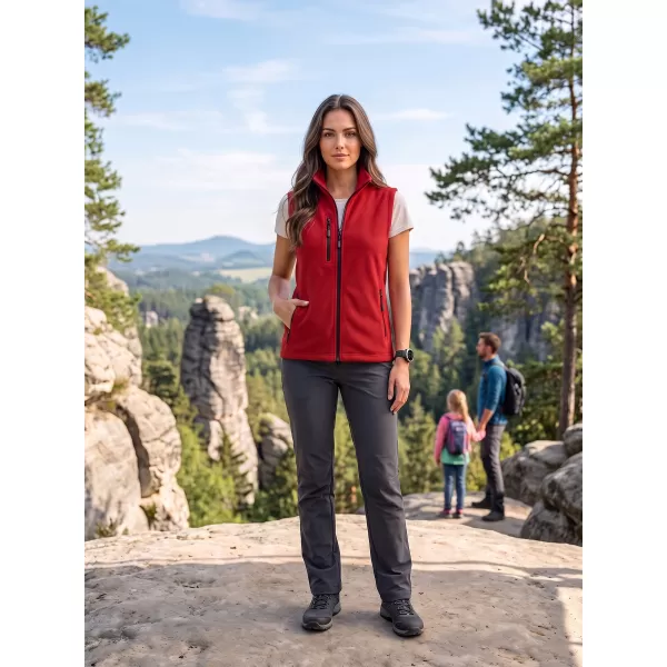  Unisex vesta ALTISPORT NoPrint NP/ALU525 ČERVENÁ 