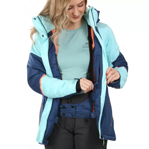  Dámska lyžiarska bunda ALPINE PRO DEARA LJCD654 MODRÁ 
