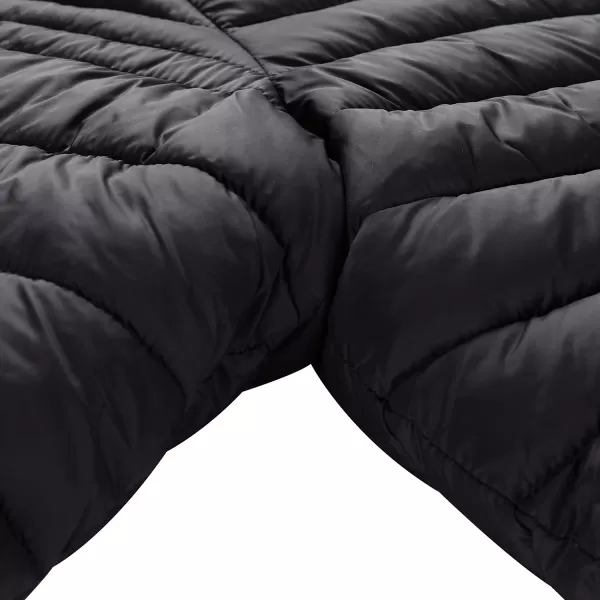  Pánska obojstranná bunda hi-therm ALPINE PRO EROM MJCD628 ČIERNA 