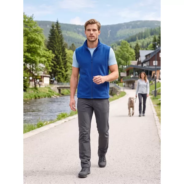  Fleecová unisex vesta ALTISPORT NoPrint NP/ALU815 KRÁĽOVSKÁ MODRÁ 