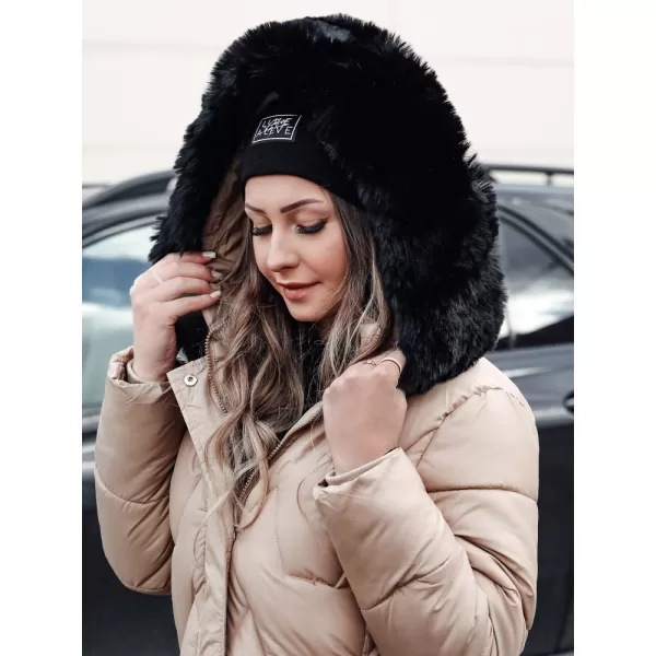  Dámsky kabát DSTREET WINTERACT TY4777 BÉŽOVÁ 