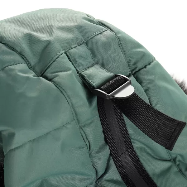  Dámska bunda ALPINE PRO Werda LJCD644 GREEN 