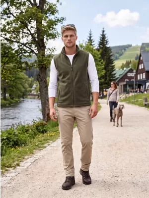Fleecová unisex vesta ALTISPORT NoPrint NP/ALU815 VOJENSKÉ
