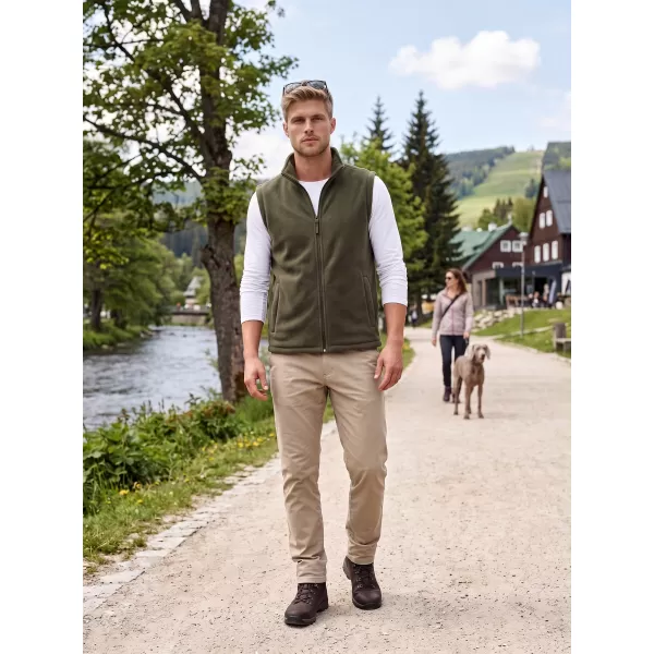  Fleecová unisex vesta ALTISPORT NoPrint NP/ALU815 VOJENSKÉ 