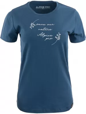 Tričko ALPINE PRO BADENA LTSY007 MODRÝ