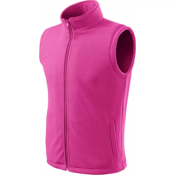  Fleecová unisex vesta ALTISPORT NoPrint NP/ALU815 FUCHSIOVÁ ČERVENÁ 