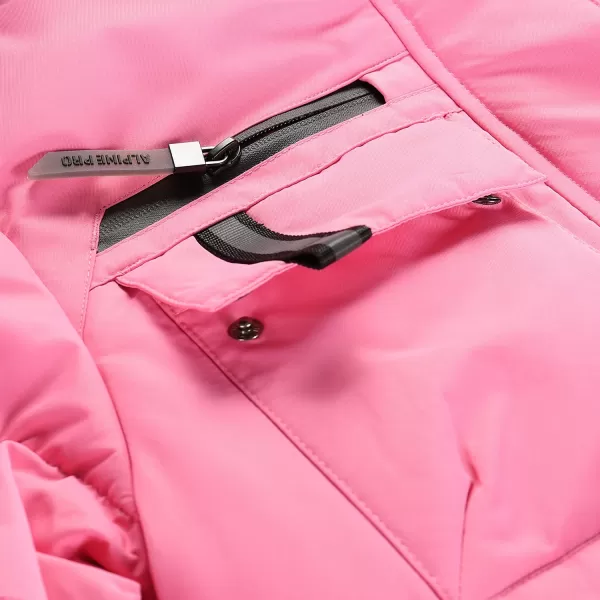  Dámska bunda ALPINE PRO Werda LJCD644 PINK 