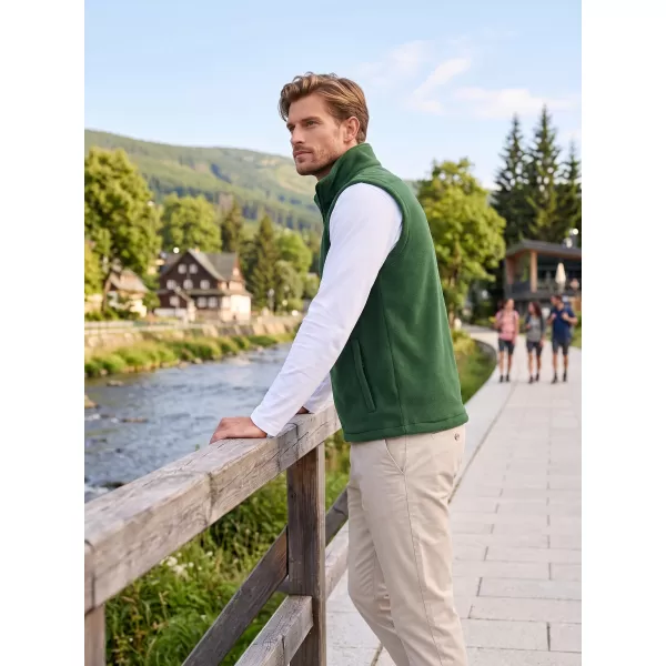  Fleecová unisex vesta ALTISPORT NoPrint NP/ALU815 FĽAŠKOVO ZELENÉ 