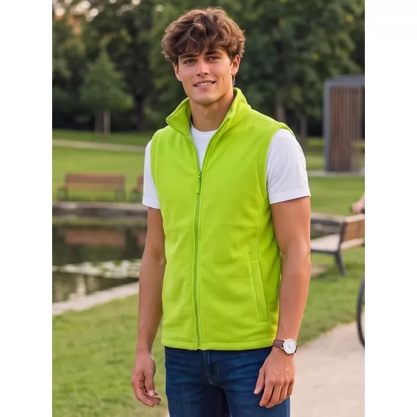  Fleecová unisex vesta ALTISPORT NoPrint NP/ALU815 VÁPNO 