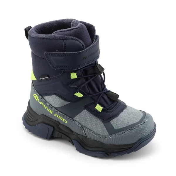  Zimné topánky ALPINE PRO NERO KBTD426 MODRÝ MYKONOS 