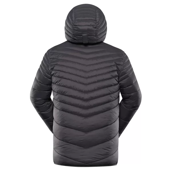  Pánska obojstranná bunda hi-therm ALPINE PRO EROM MJCD628 TMAVO ŠEDÁ 