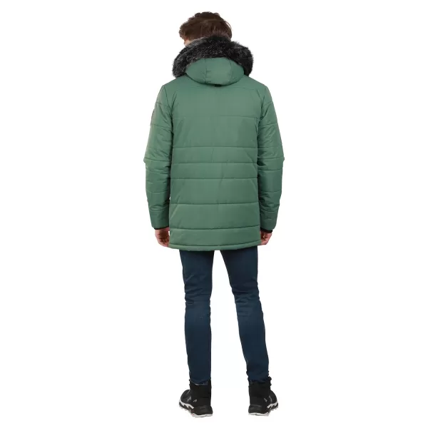  Pánska bunda ALPINE PRO WERD MJCD681 zelená 