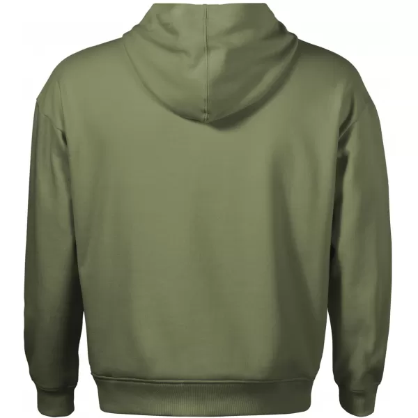  Pánska mikina ALTISPORT NoPrint NP/ALM024 KHAKI 