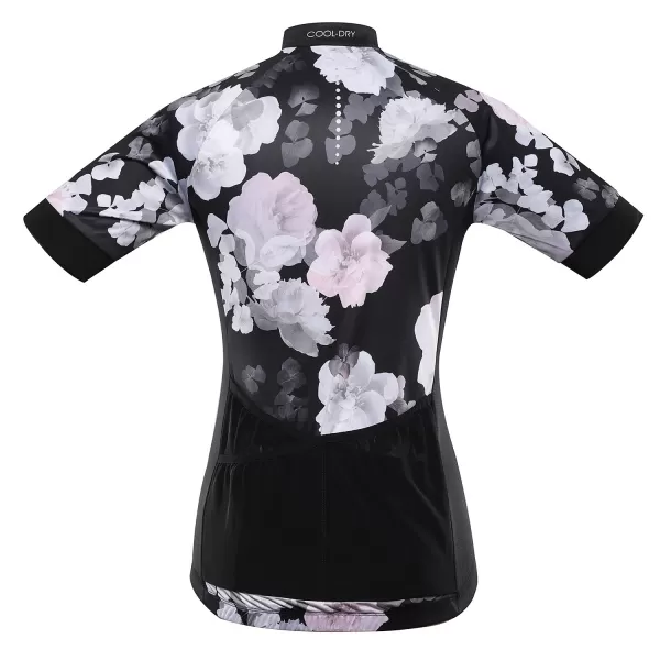  Dámsky cyklo dres ALPINE PRO SAGENA LTSC971 čierna 