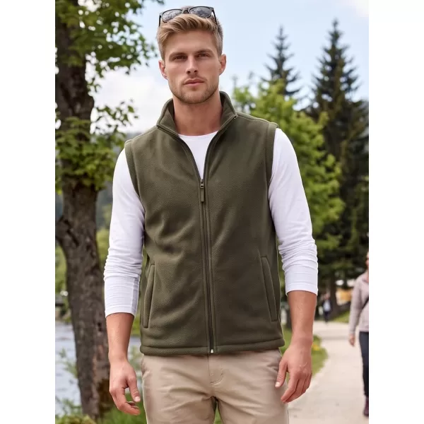  Fleecová unisex vesta ALTISPORT NoPrint NP/ALU815 VOJENSKÉ 