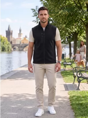 Unisex vesta ALTISPORT noprint NP/Alu525 čierna