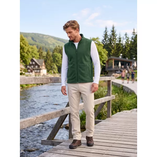  Fleecová unisex vesta ALTISPORT NoPrint NP/ALU815 FĽAŠKOVO ZELENÉ 
