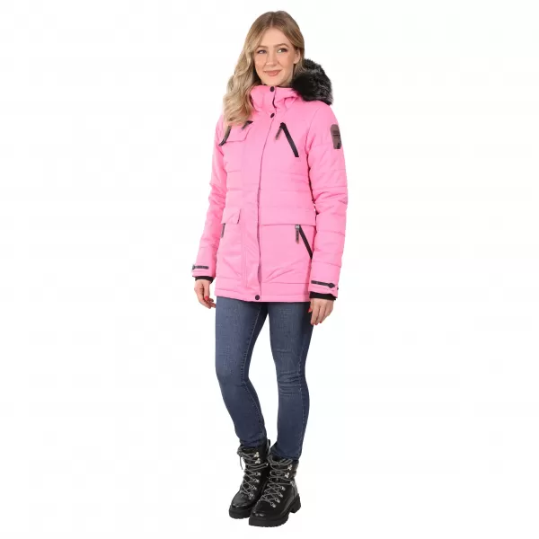  Dámska bunda ALPINE PRO Werda LJCD644 PINK 