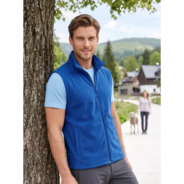  Fleecová unisex vesta ALTISPORT NoPrint NP/ALU815 KRÁĽOVSKÁ MODRÁ 