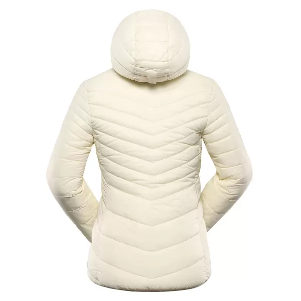  Dámska obojstranná bunda hi-therm ALPINE PRO EROMA LJCD595 KRÉMOVÁ 