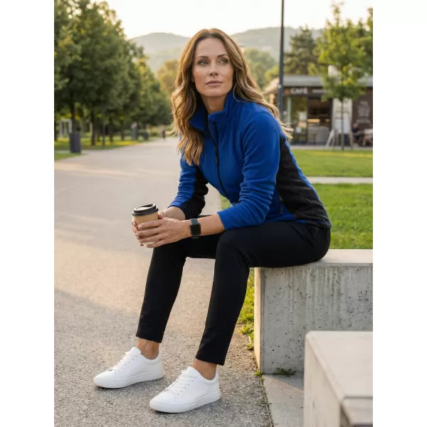  Dámska fleecová mikina ALTISPORT NoPrint NP/ALW825 KRÁĽOVSKÁ MODRÁ 