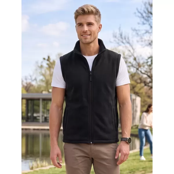  Fleecová unisex vesta ALTISPORT NoPrint NP/ALU815 ČIERNA 