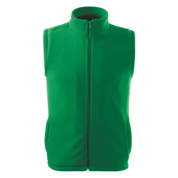  Fleecová unisex vesta ALTISPORT NoPrint NP/ALU815 STREDNE ZELENÁ 