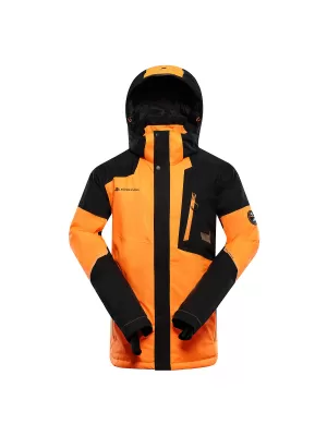 Pánska lyžiarska bunda ALPINE PRO DEAR MJCD695 NEÓN