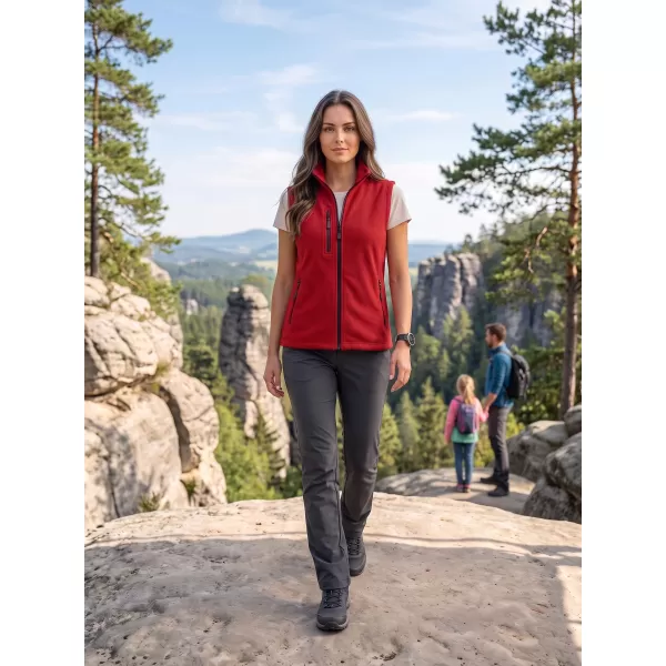  Unisex vesta ALTISPORT NoPrint NP/ALU525 ČERVENÁ 