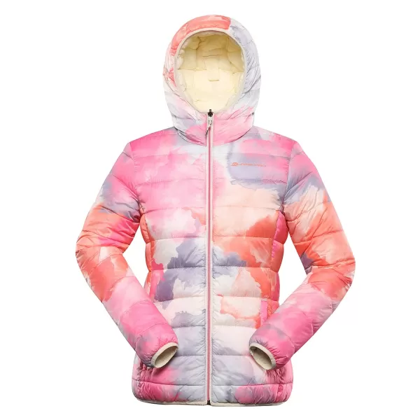  Dámska obojstranná bunda hi-therm ALPINE PRO EROMA LJCD595 KRÉMOVÁ 