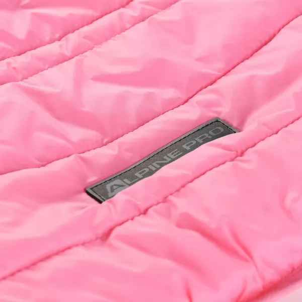  Detská obojstranná bunda Hi-Therm ALPINE PRO DOUWO KJCD336 RUŽOVÝ 