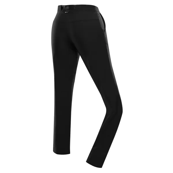  Ženské softshell nohavice ALPINE PRO CORBA LPAD663 ČIERNY 
