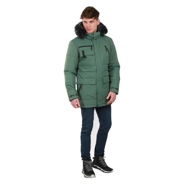  Pánska bunda ALPINE PRO WERD MJCD681 zelená 